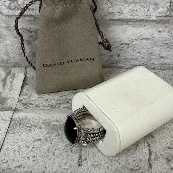 David Yurman David Yurman Wheaton Gemstone & Diamond Ring‎ Women’s Size 7.5 - Picture 2 of 8